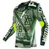 Versão de Equipe Mais Vendida Transfronteiriça Roupas de Downhill, Roupas de Ciclismo Respiráveis de Manga Longa, Roupas de Verão para Mountain Bike e Motocicleta Off-Road