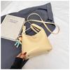 Bolso Canasta Transfronterizo Nuevo Estilo 2026 Primavera Estilo Coreano Bolso Cubo Moderno Versátil Textura de Alta Calidad Bolso Cruzado de Mano