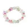 Pulsera de Grava de Cristal Natural Ágata Transfronteriza Pulsera Irregular Desmagnetizante Joyería DIY Pulsera Terminada