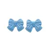 Fivela de pé alto em laço botão de resina diy acessório de adorno de cabeça presilha de cabelo cor fivela de roupa infantil fivela decorativa de brinquedo