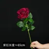 Flores de rosa artificiales hidratadas de alta gama y realistas para decoración del hogar, accesorios para fotografía de bodas, ramos de flores artificiales