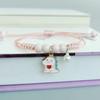 Nueva Pulsera de Cuerda Bicolor de la Serie de Dibujos Animados Lindos Estrella Rocío Kuromi Cuerda Trenzada con Cuentas Regalo para Niños Estudiantes Accesorios