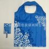 Bolsa de nailon portátil de moda de porcelana azul y blanca 190T bolsa de compras portátil de poliéster bolsa de almacenamiento creativa plegable para teléfono móvil