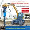Escavação para equipamento de perfuração em espiral Fábrica de equipamento de perfuração rotativa Máquina de empilhamento de fundação de ponte de grande diâmetro Escavadeira para máquina de empilhamento em espiral