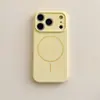 Adequado para Capa de Celular de Silicone Líquido para iPhone 17 com Anel Fino e Sucção Magnética 1516 Apple 16 Promax Capa Protetora Novo Modelo
