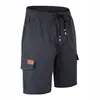 Pantalones Cortos Transfronterizos de Estilo Europeo y Americano para Hombre, de Verano, con Múltiples Bolsillos, Holgados, Transpirables, de Secado Rápido, Casuales para Exteriores, Venta al por Mayor