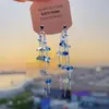Pendientes de Florilo Estilo Vacaciones Dopamina Aguja Plateada Pendientes de Botón Frescos Dulces de Moda Pendientes Elegantes de Nicho de Moda para Mujer