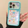 Aplicable a Funda para Teléfono Apple 17PROMAX Agujero Fino Transparente Rayas Arcoíris Cachorro iPhone18 A Prueba de Caídas Cielo Estrellado