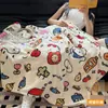 Manta de vellón de leche chal de oficina manta para siesta manta de aire acondicionado dormitorio de estudiante siesta colcha pequeña manta para sofá