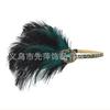 Faixa de cabelo de penas retrô europeia e americana Cross Border 1920S Gatsby Halloween Headwear Bola de Natal Tassel Headwear