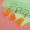 Llavero Colgante Divertido de Resina Simulación de Frutas y Verduras Fresa Jade Col Repollo Tienda de Catering Gourmet Colgante Pequeño Regalo