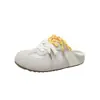 Medias Pantuflas Cerradas de Verano para Mujer, Nuevo Modelo 2026, Malla Transpirable, Zapatos Perezosos Slip-On de Suela Gruesa, Estilo Birkenstock