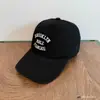2026Ss~Estilo Coreano Todas las Estaciones Versátil Gorra de Béisbol Bordada de Moda Personalizada con Visera Ancha que Favorece el Rostro