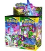 Tarjeta de Pokémon Transfronteriza Versión Inglesa Caja Sorpresa Tarjeta de Pokémon Paquete de Cartas Booster Pokémon Espada y Bouquel