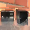 Buzón de chapa de acero laminado en frío buzón de metal con spray de plástico a prueba de lluvia buzón de montaje en pared con cerradura buzón creativo extragrande