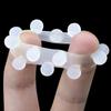 Anillo de Cuentas de Doble Capa para Hombre, Anillo Espermático de Bloqueo del Orgasmo, Anillo de Estimulación Vaginal Bloqueador del Prepucio, Anillo Ojo de Oveja, Venta al por Mayor de Productos para Adultos