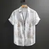 Camisas de Verano para Hombre 2026 Nuevas de Alta Venta Impresión 3D Comercio Exterior Transfronterizo Casual de Moda Manga Corta con Bolsillo Ropa para Hombre