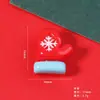 Acessórios de Resina Novo Papai Noel Boneco de Neve Cola de Creme DIY Grampo de Cabelo Capa de Celular Fivela de Sapato Chaveiro Pingente