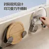 Estante para tapa de olla con ventosa, estante de almacenamiento de cocina para montar en la pared sin taladro, nuevo modelo 2026, estante de almacenamiento multifuncional para tablas de cortar