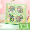 100 Adesivos para Caderno Transparentes Pet Desenho Animado À Prova D'água Sem Deixar Marcas Adesivos para Caderno Coração Feminino Adesivos Decorativos DIY