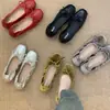 Sapatos Mary Jane Chuyuji com Laço Francês para Mulheres, Novo Estilo Outono 2026, Bico Quadrado, Slip-On Baixo, Sapatos de Vovó