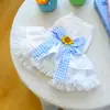 Petcircle Pet Circle Roupa de Pet Primavera e Verão Roupas para Cachorro e Gato Saia Bufante Sal Marinho