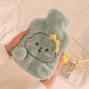 Fabricante Cartoon Pelúcia Fofo Bolsa de Água Quente Cheia de Água Aquecedor de Mãos Garrafa de Água Quente para Bebê Atacado Removível e Lavável Inverno