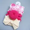 2020 Nova Faixa de Cabelo para Bebê Acessórios de Cabelo Elásticos para Bebê Faixa de Cabeça com Laço de Renda de Nylon para Crianças Conjunto de Três Peças
