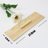 Tábua de sabão de madeira de pinho cortada à mão sabão de reparo tira longa sabão de torrada sabão frio molde de silicone caixa de ferramentas DIY