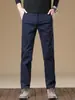 Ropa de Hombre Fengshe / 2026 Otoño-Invierno Nuevo Algodón Elástico Versátil Ligero Negocio Recto Delgado Casual Pantalones Largos para Hombre