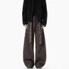 Calça de Tecido Xadrez Estilo Old Money Retrô com Fivela para Homens e Mulheres, Calça Casual Fina de Perna Larga de Alta Qualidade para a Primavera de 2026