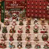 Bestseller transfronterizo Calendario de pared de vaca divertida de las Highlands Caja ciega de cuenta atrás para Navidad