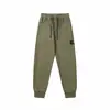 Transfronterizo STONE ISDREY Insignia Stone Island Color Sólido Algodón Puro Suéter Casual Pantalones Deportivos Casuales de Moda Hombre