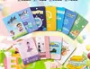 Libro de sellos de viaje de hojas sueltas para niños, libro de escritura de recompensas con sellos, pasaporte de Beijing, Nanjing, personal de inglés, libro de SELLOS en blanco