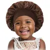Gorro de satén para dormir para niños más vendido de Amazon, lindo para bebé, color caramelo, turbante versátil para niños, gorro