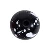 Acrílico Graffiti Salpicadura Tinta Lunares Bola DIY Material de Joyería Llavero Collar con Cuentas Colgante Accesorios Venta al por Mayor