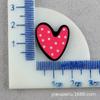 Accesorios para el Cabello DIY Parche de Corazón Graffiti Materiales Señal de Estacionamiento Corazón Accesorios para el Cabello DIY Acrílico Adornos de Letras DIY