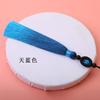 Runsu borla 16 centímetros contas da sorte gradiente borla borla borla traje antigo Hanfu pingente cheongsam imprensa placket guqin pingente