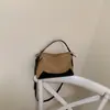2026 Nuevo Bolso de Hombro Tejido para Mujer, Bolso Cruzado Versátil de Gama Alta para el Trabajo, Estilo Coreano Exquisito Bolso Cesta de Moda