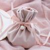 Livro Vermelho Pequeno recomenda saco de doces saco de gaze caixa de doces de casamento bolsa portátil bolsa de veludo criativa europeia nó