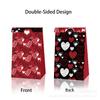 Bolsa plana de papel kraft LB263 para regalo de San Valentín de Amazon.