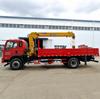Grúa Dongfeng Xiaoyuhu de 6.3 toneladas montada sobre camión Grúa de pluma telescópica Xcmg Vehículo con grúa autocontenida Soporta exportación