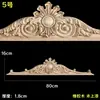 Accesorios para Muebles Tallados en Madera Maciza, Paneles Decorativos, Rodapiés, Molduras, Adorno para Gabinete de Vino, Piezas Decorativas de Estilo Europeo