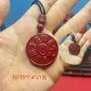 Calabaza de Oro Arena Púrpura Cinabrio, Torre Leifeng, Moneda de Dinero Fantasma de la Montaña Xiaoyu, Colgante del Año del Zodiaco para Hombres y Mujeres al por Mayor