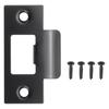 Guía de placa de bloqueo Pieza Perno hebilla de acero inoxidable negro dorado Bloque deflector para cerradura de puerta Fabricante en stock cabello lacio