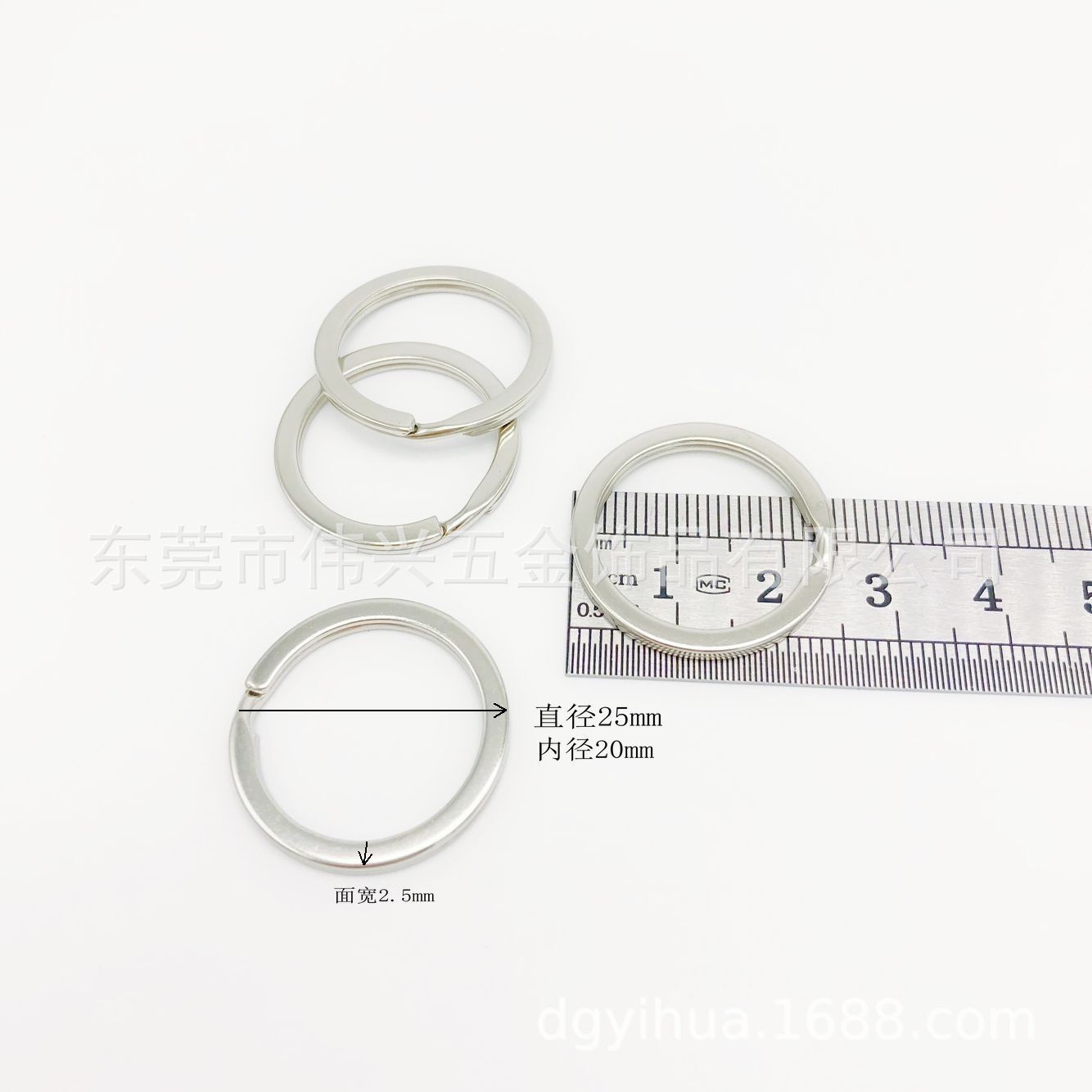 钥匙圈钥匙扣狗扣珠链