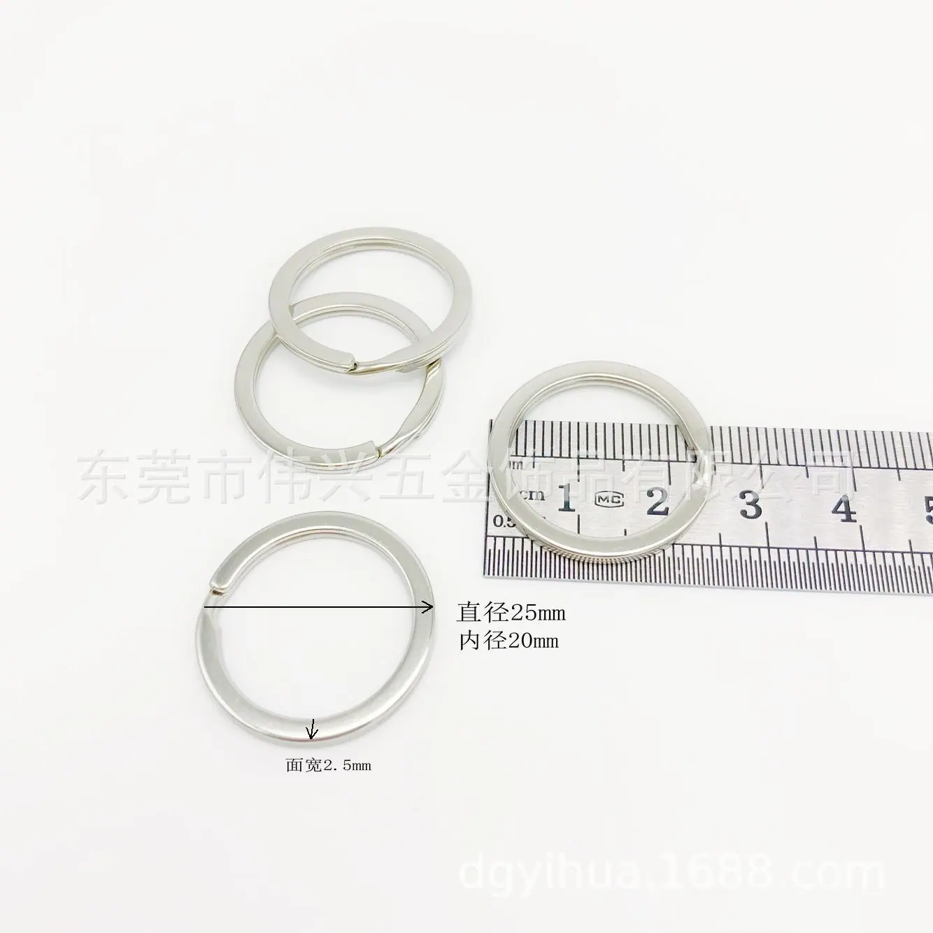 钥匙圈钥匙扣狗扣珠链