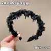 Diadema de Malla con Pedrería Elegante para Mujer 2025 Nueva Parte Superior Craneal Diadema Antideslizante Uso Diario Pinza para el Cabello Todo Fósforo Accesorios para el Cabello