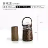 Cesta de Flores, Cesta de Bambú Tejida, Arreglo Floral Popular Chino, Arreglo Floral Chino Jianshan, Decoración del Hogar Creativa