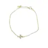 Pulseira da Sorte Trevo de Quatro Folhas Banhada a Prata S925 com Ouro 18K, Estilo Japonês, Luxo Leve, Simples e Versátil, Joia Elegante e de Alto Padrão